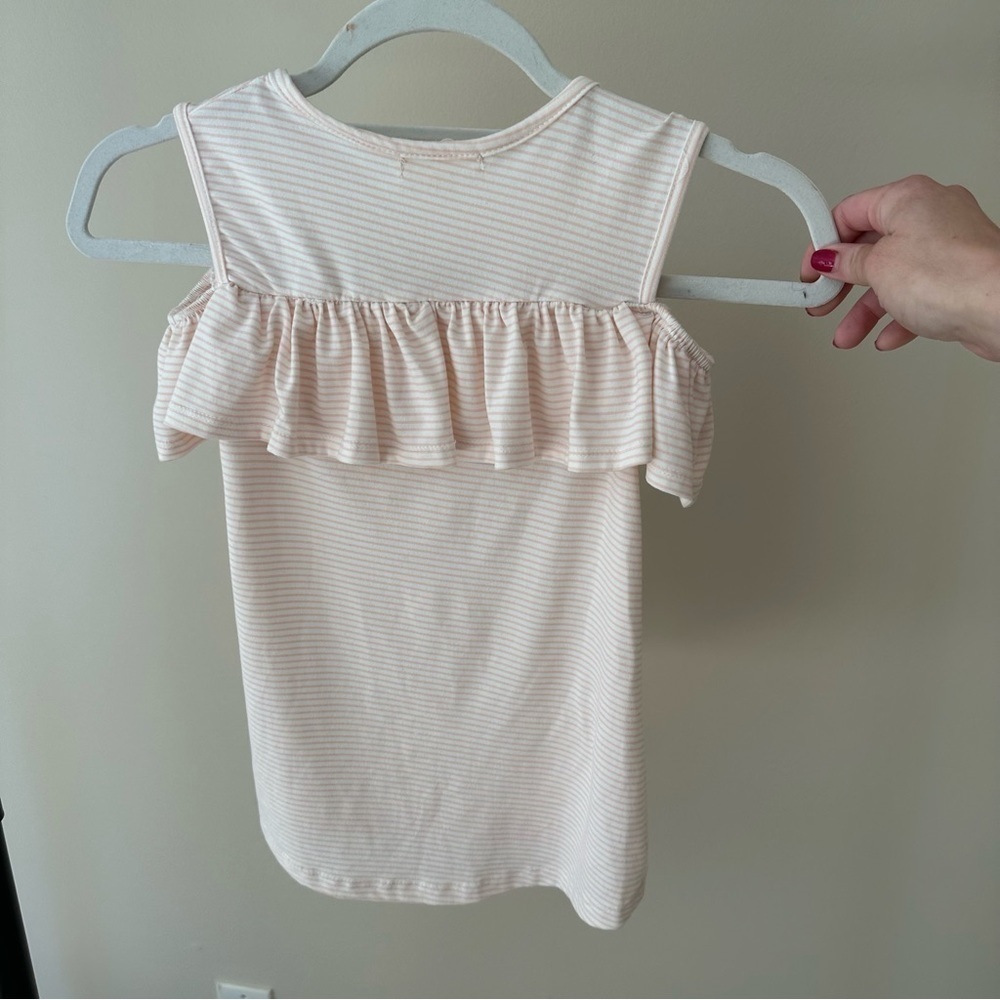 Btween Girls Ruffle Tank Top Size 7